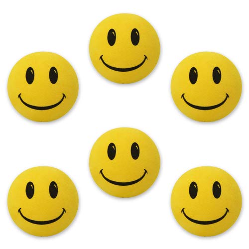 ⭐︎happy smile⭐︎ Universal JDM Happy Smile Face Yellow Ball Manual Gear Stick